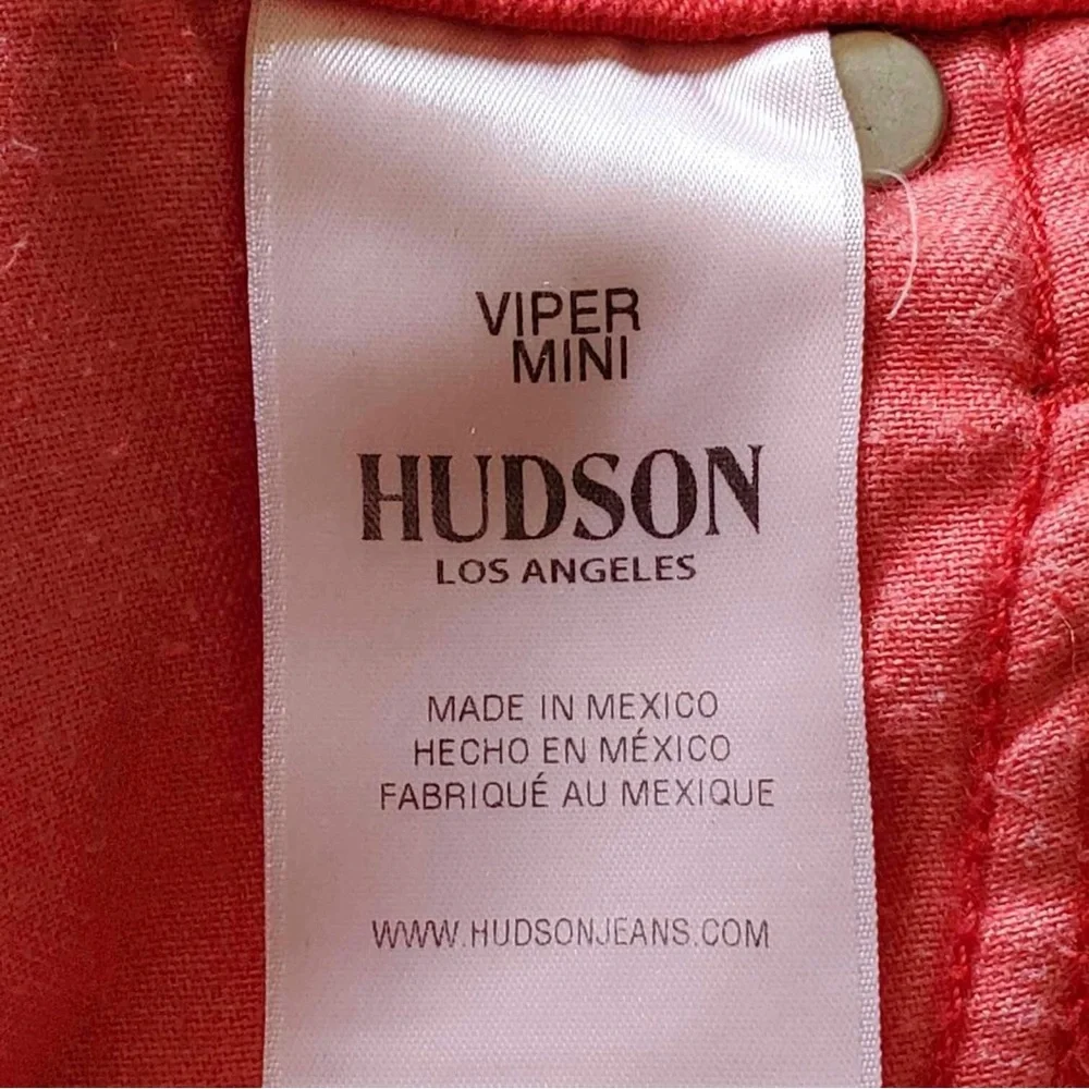 Hudson Viper Denim Mini Skirt